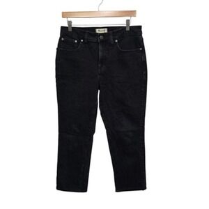 Madewell Women's Black Straight Leg Jeans